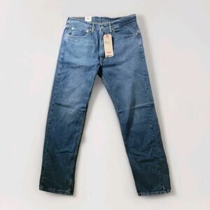NWT Levis 505 Regular Mens 34x32 Jeans Medium Wash Blue